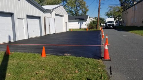 Seal Coating in Harford County Photo - Three Bay Garage